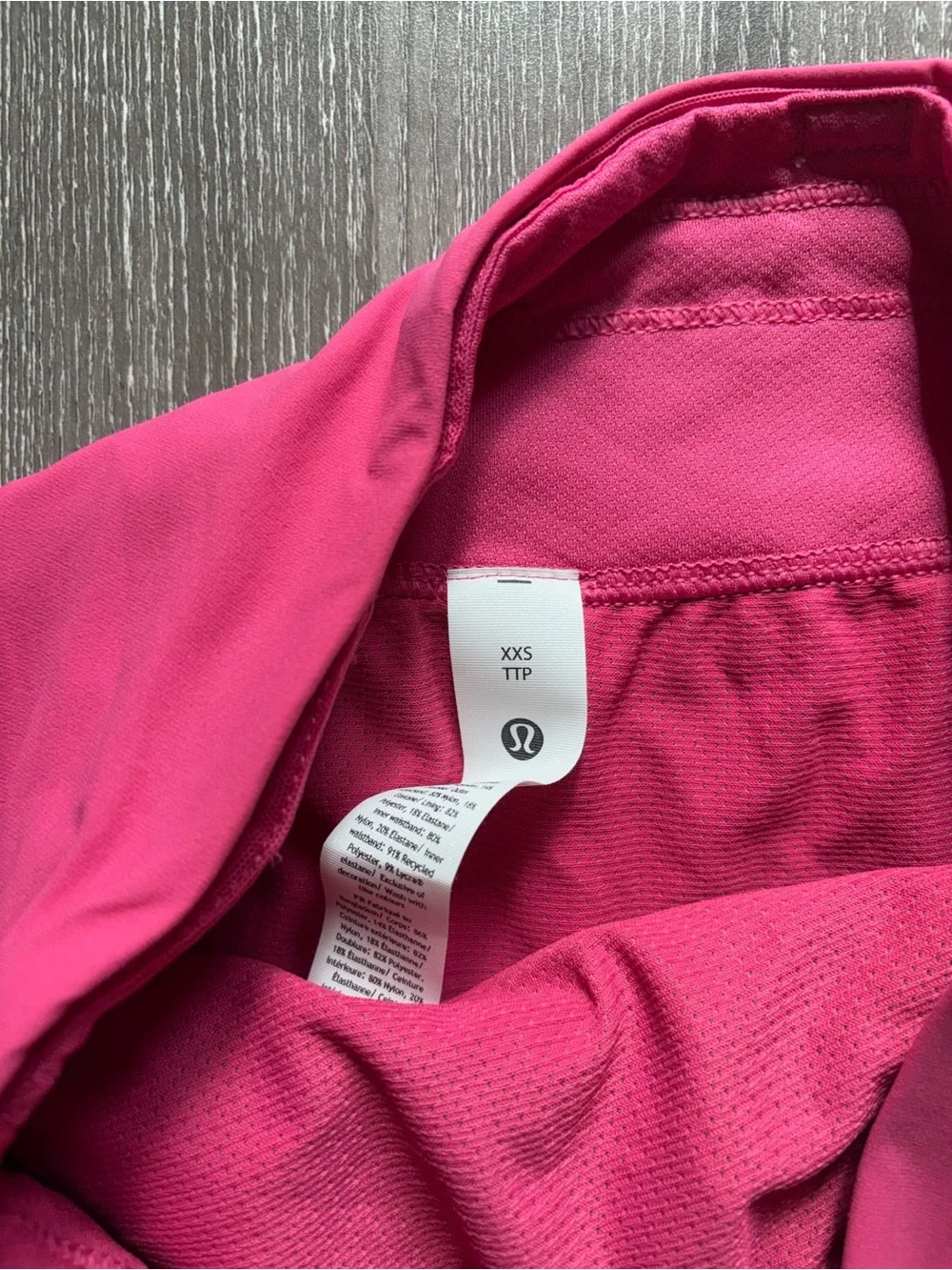 lululemon athletica Hot Pink Layered Running Shorts